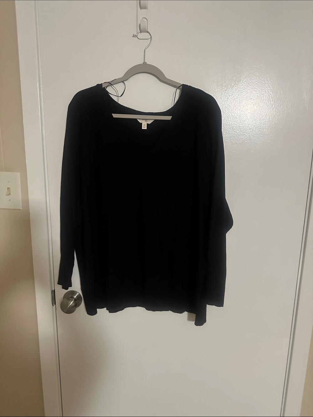Black V-Neck Women’s Sweater